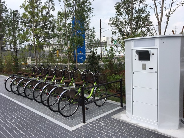 ららぽーと湘南平塚で u201cコミュニティサイクルシステムu201dがスタート